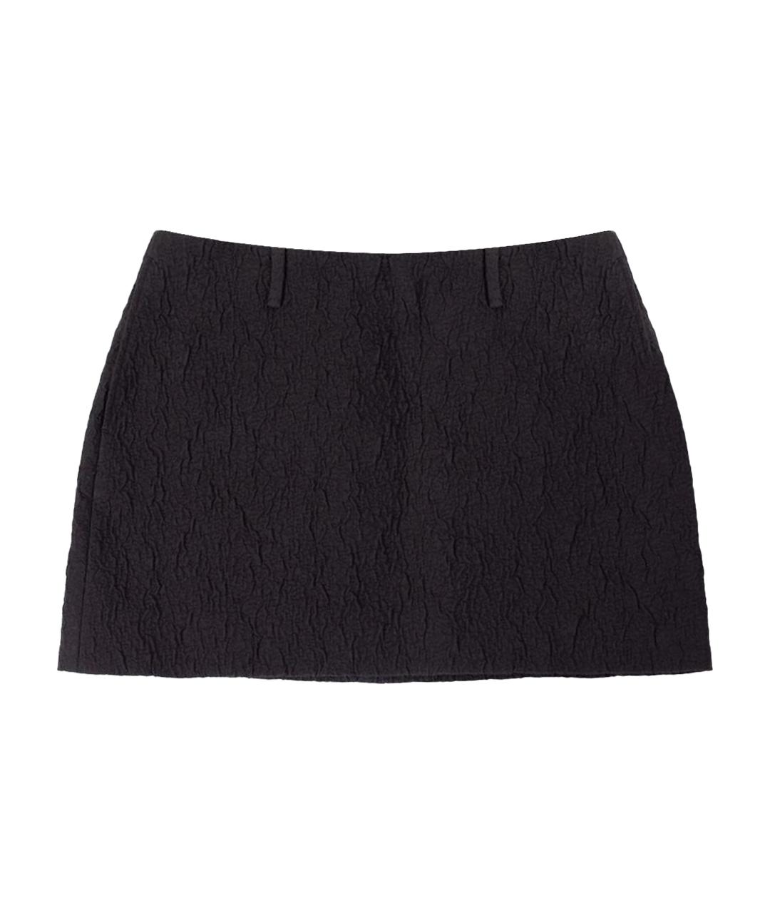GUCCI Черная юбка мини, фото 1