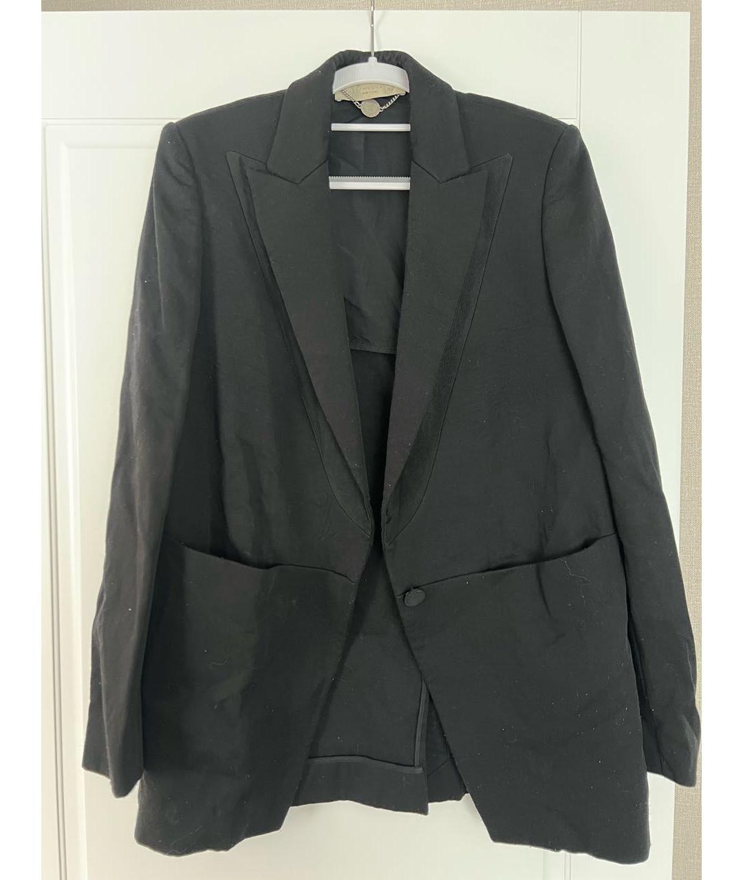 STELLA MCCARTNEY Черный вискозный жакет/пиджак, фото 5