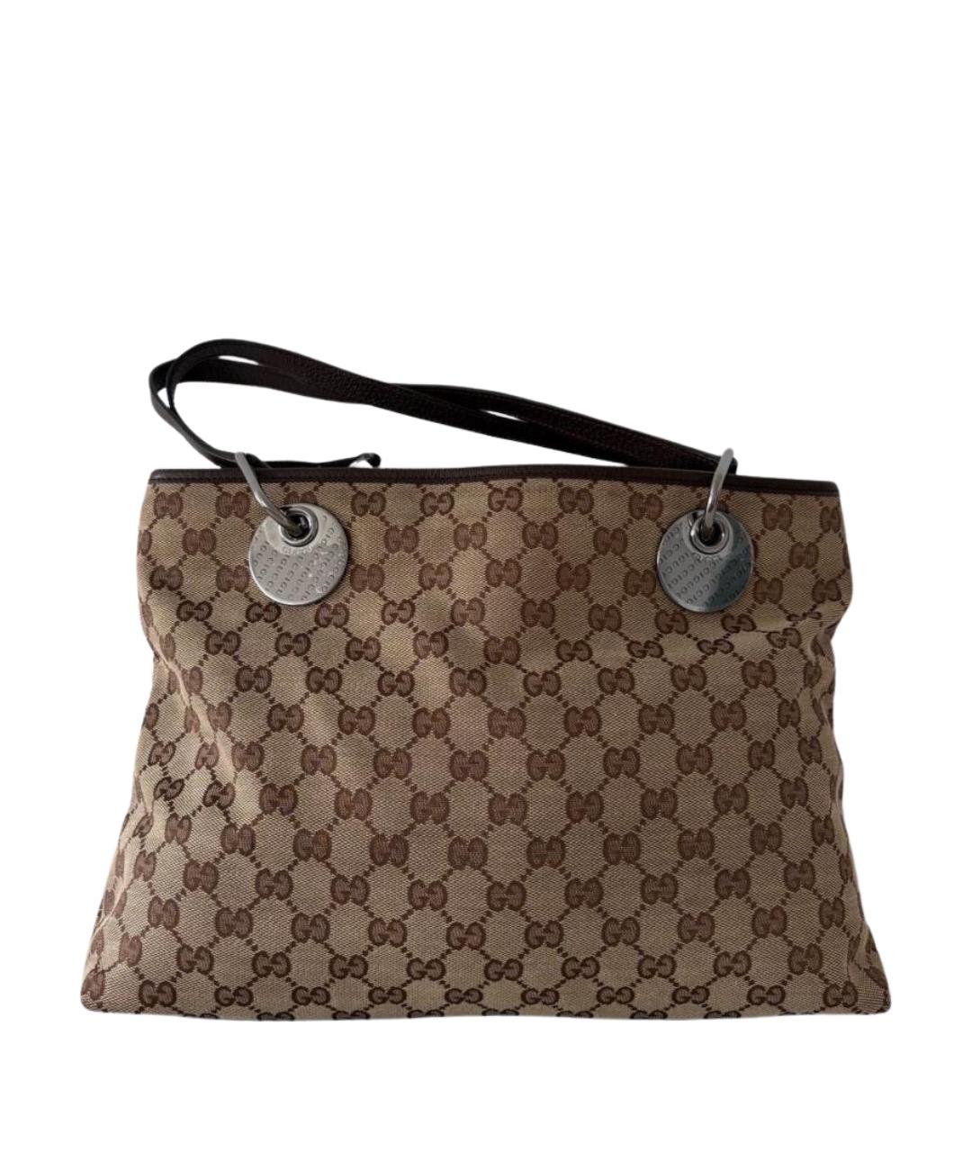 GUCCI Бежевая сумка тоут, фото 1