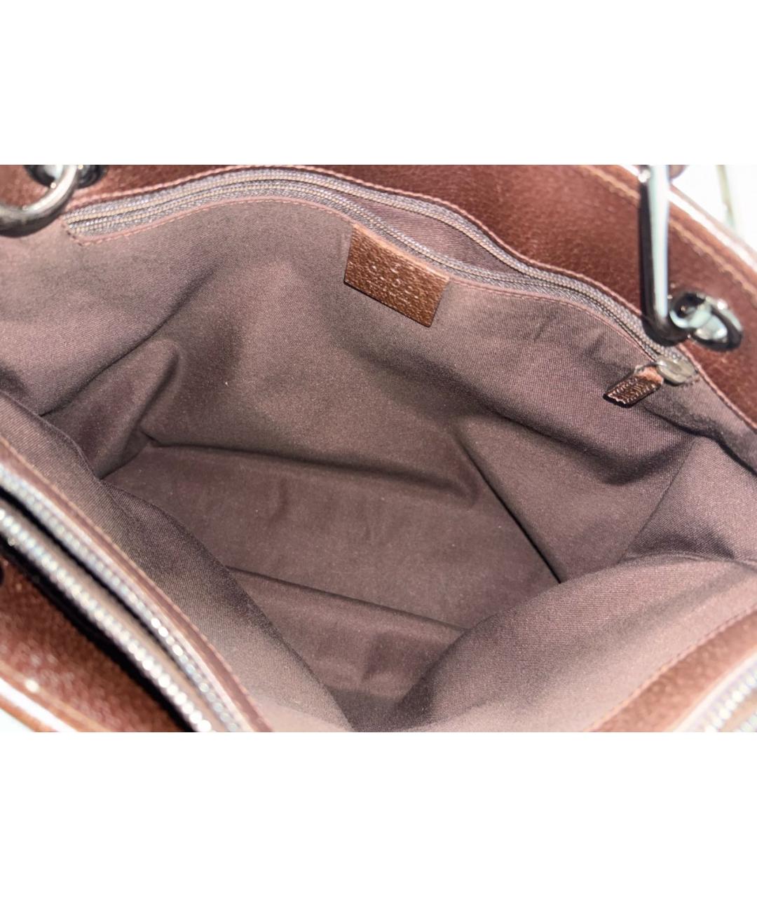 GUCCI Бежевая сумка тоут, фото 4