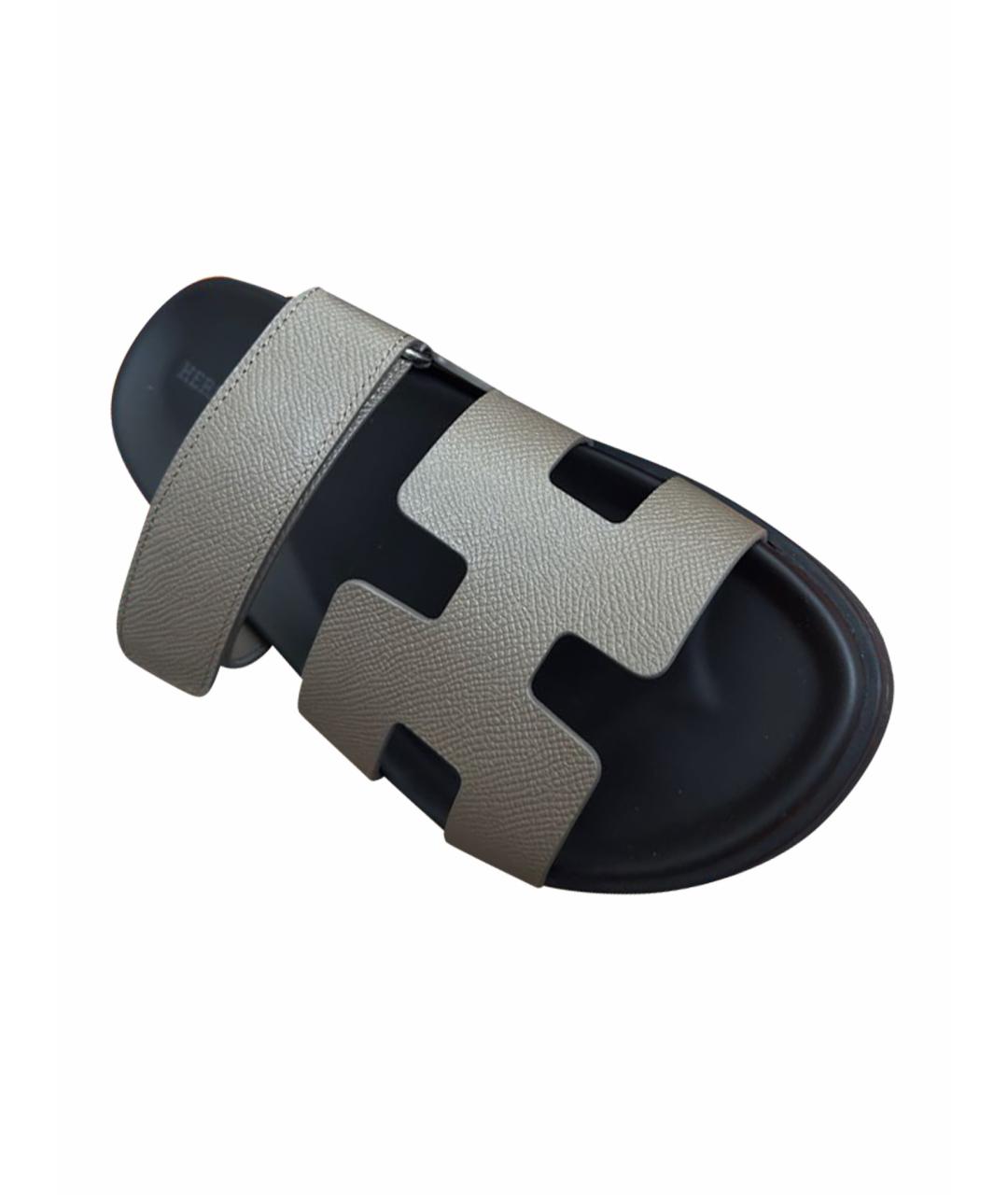 HERMES Кожаные сандалии, фото 1