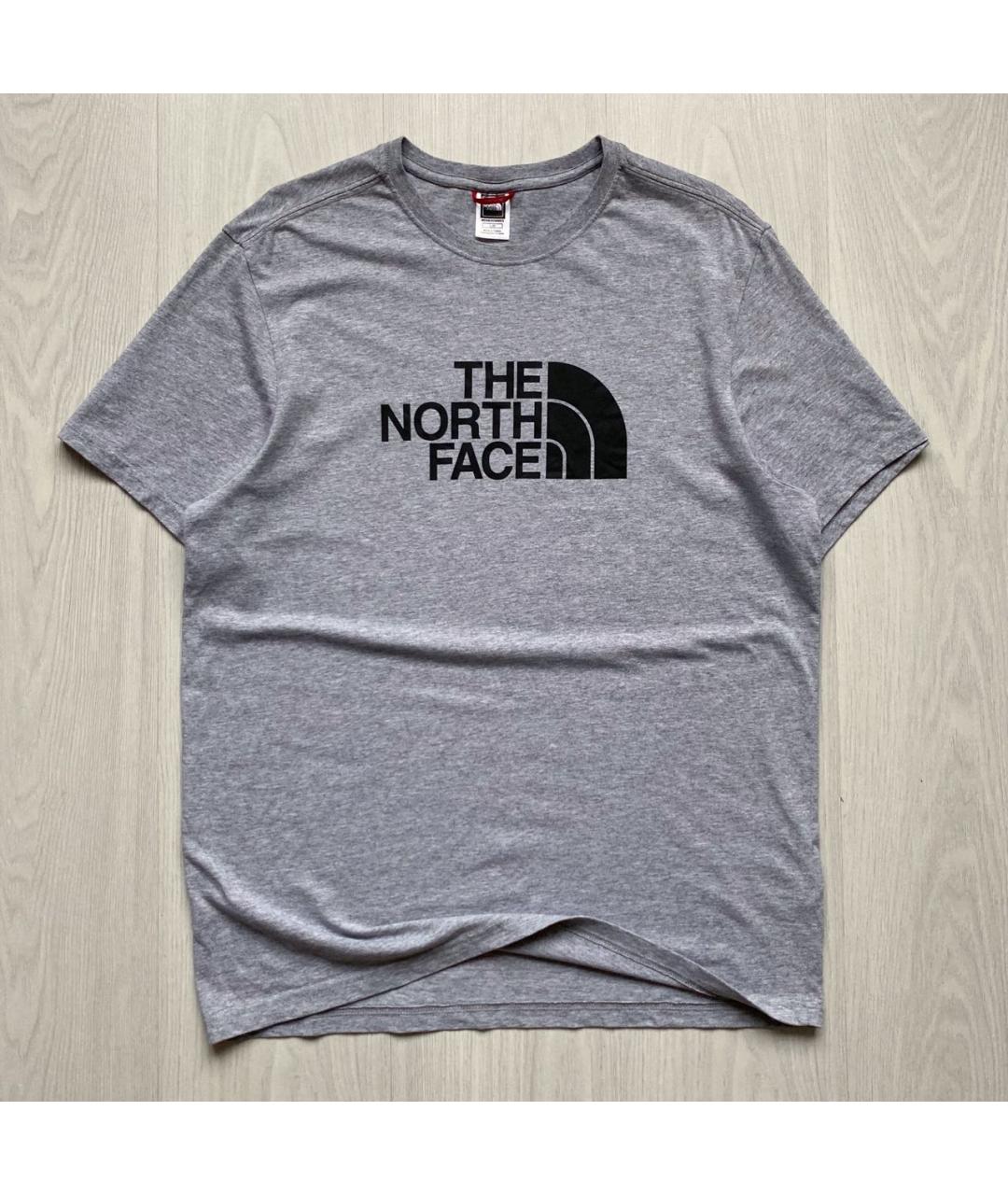 THE NORTH FACE Серая хлопковая футболка, фото 8