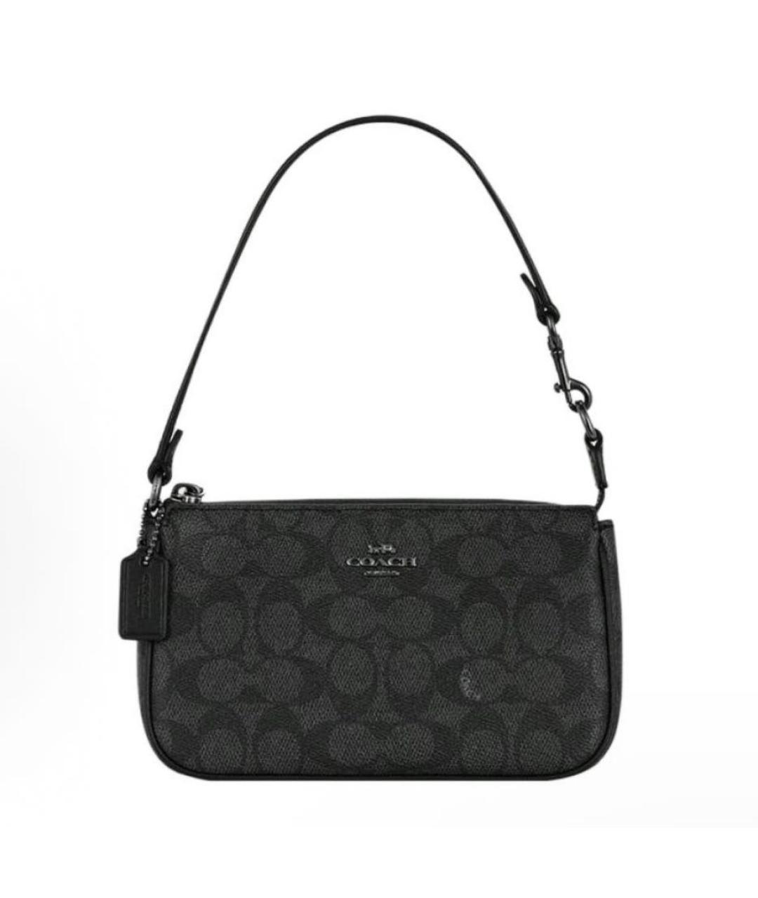 COACH Серая сумка через плечо, фото 9