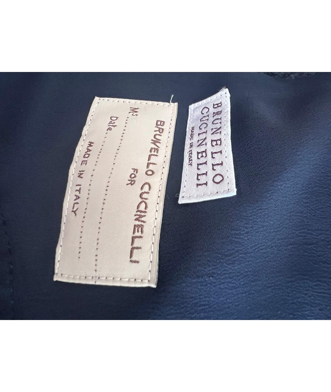 BRUNELLO CUCINELLI Серое пальто, фото 5