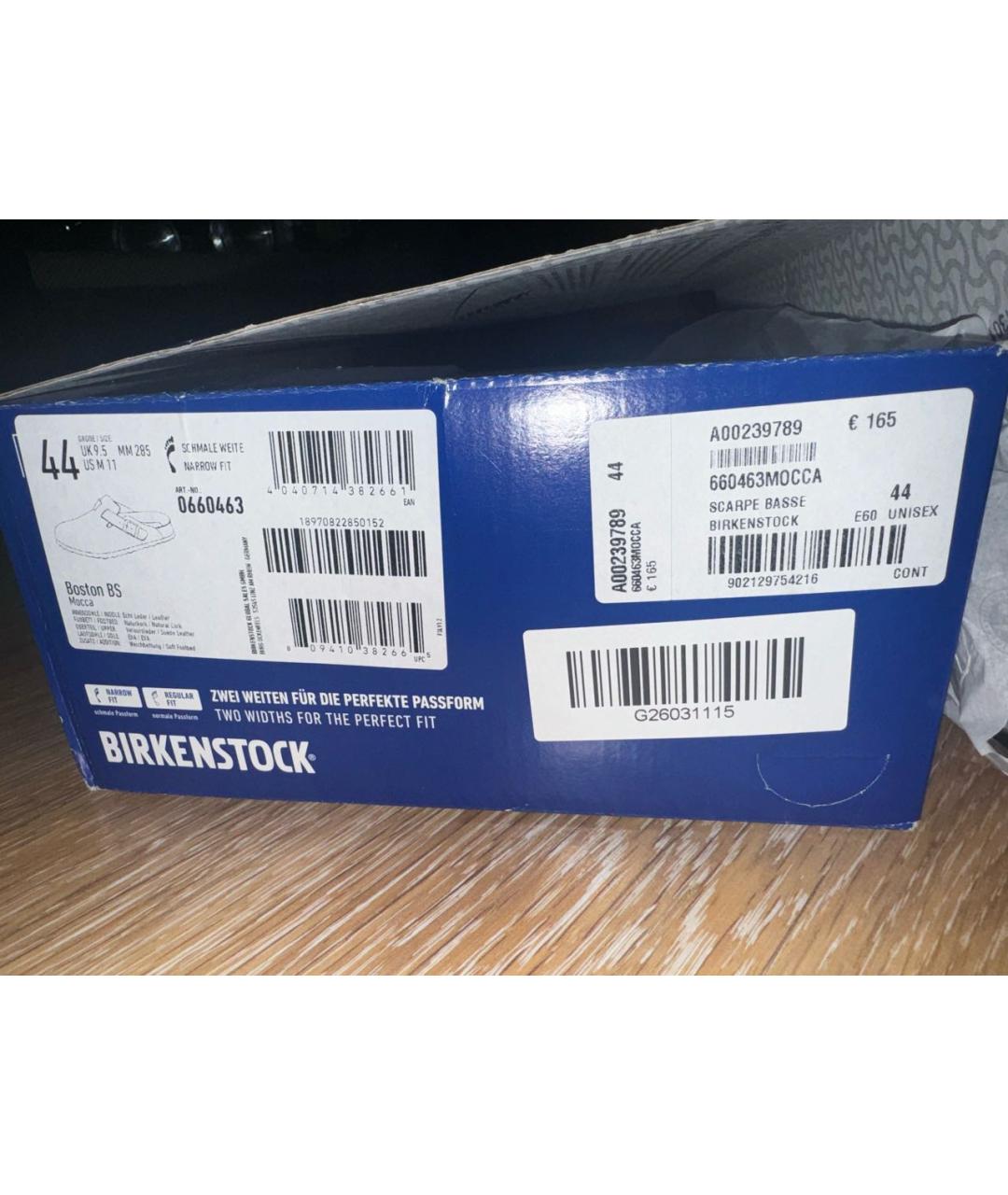 BIRKENSTOCK Коричневые замшевые лоферы, фото 5