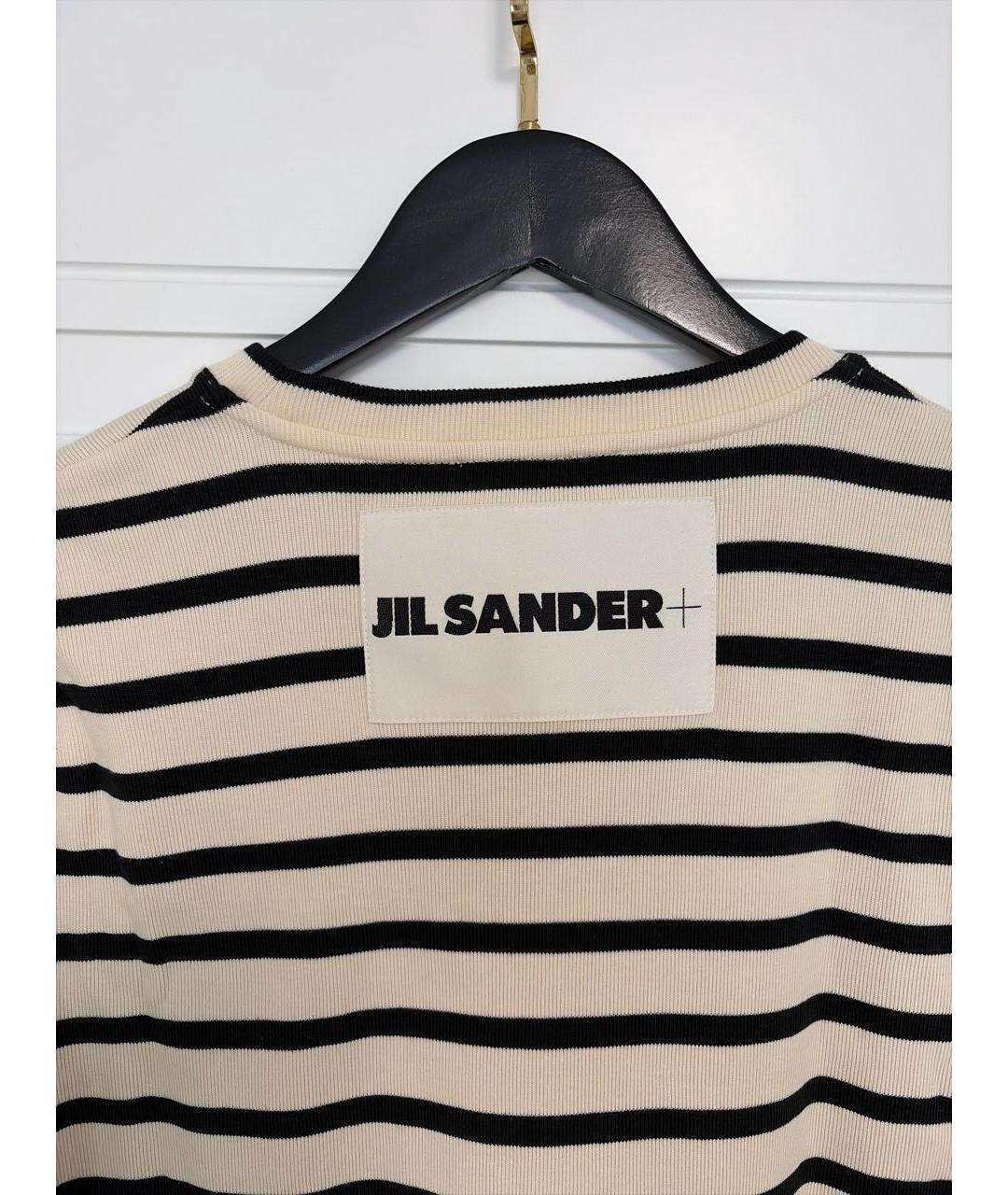 JIL SANDER Белая футболка, фото 3