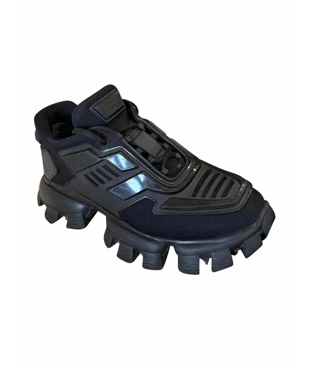 PRADA Черные кроссовки, фото 1