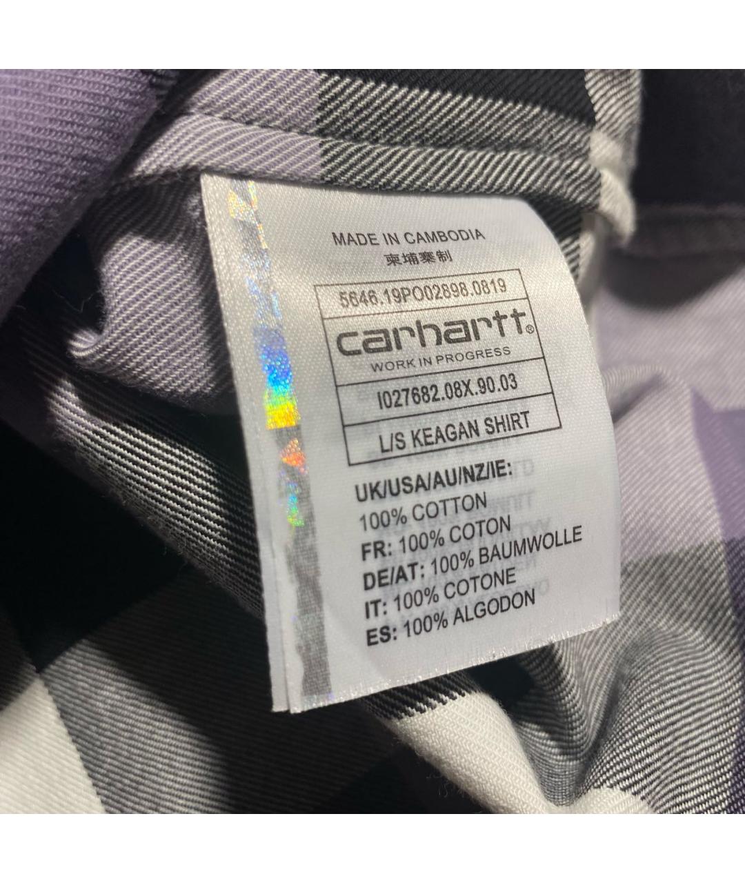 CARHARTT WIP Мульти хлопковая кэжуал рубашка, фото 8