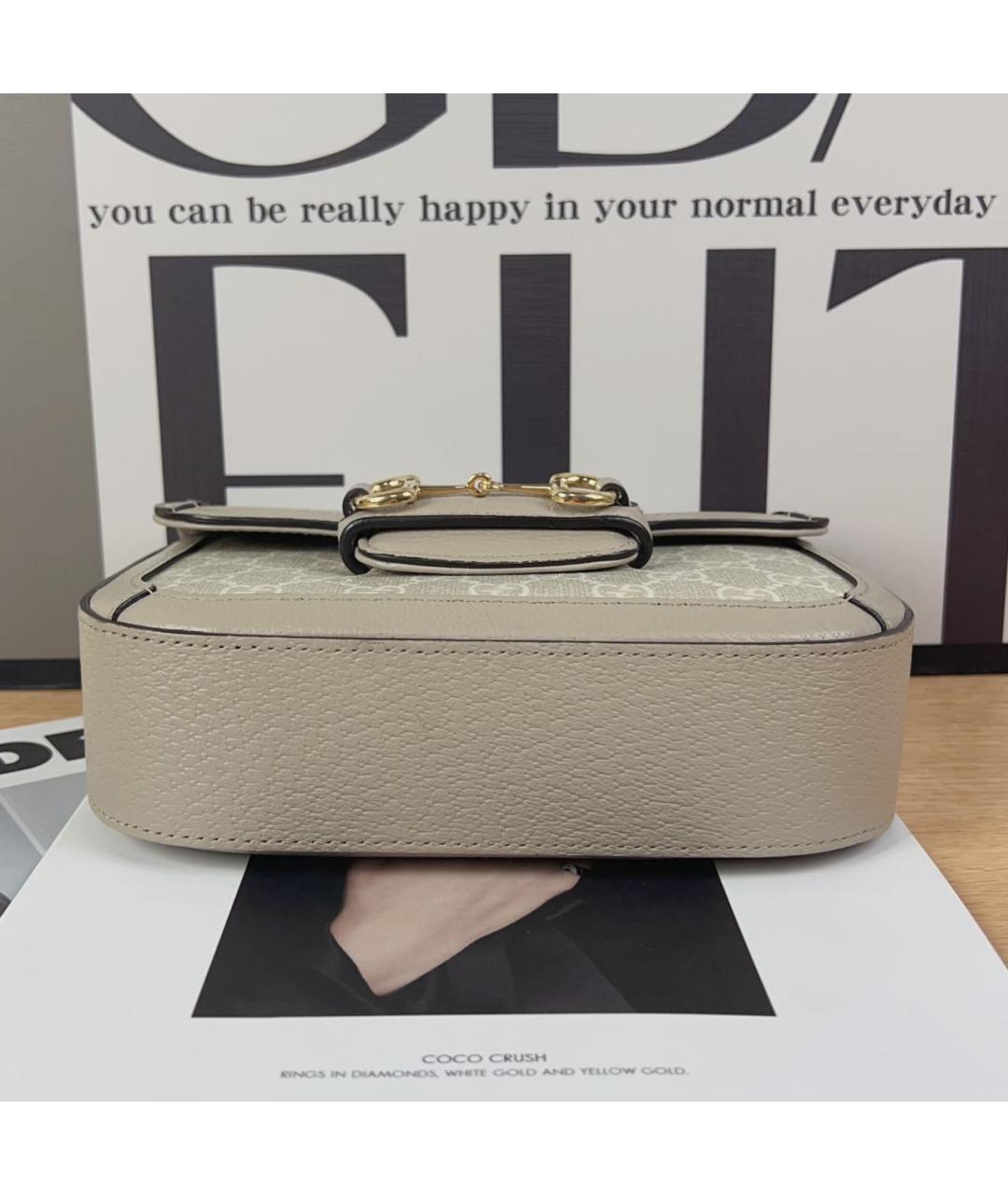 GUCCI Бежевая сумка через плечо, фото 5