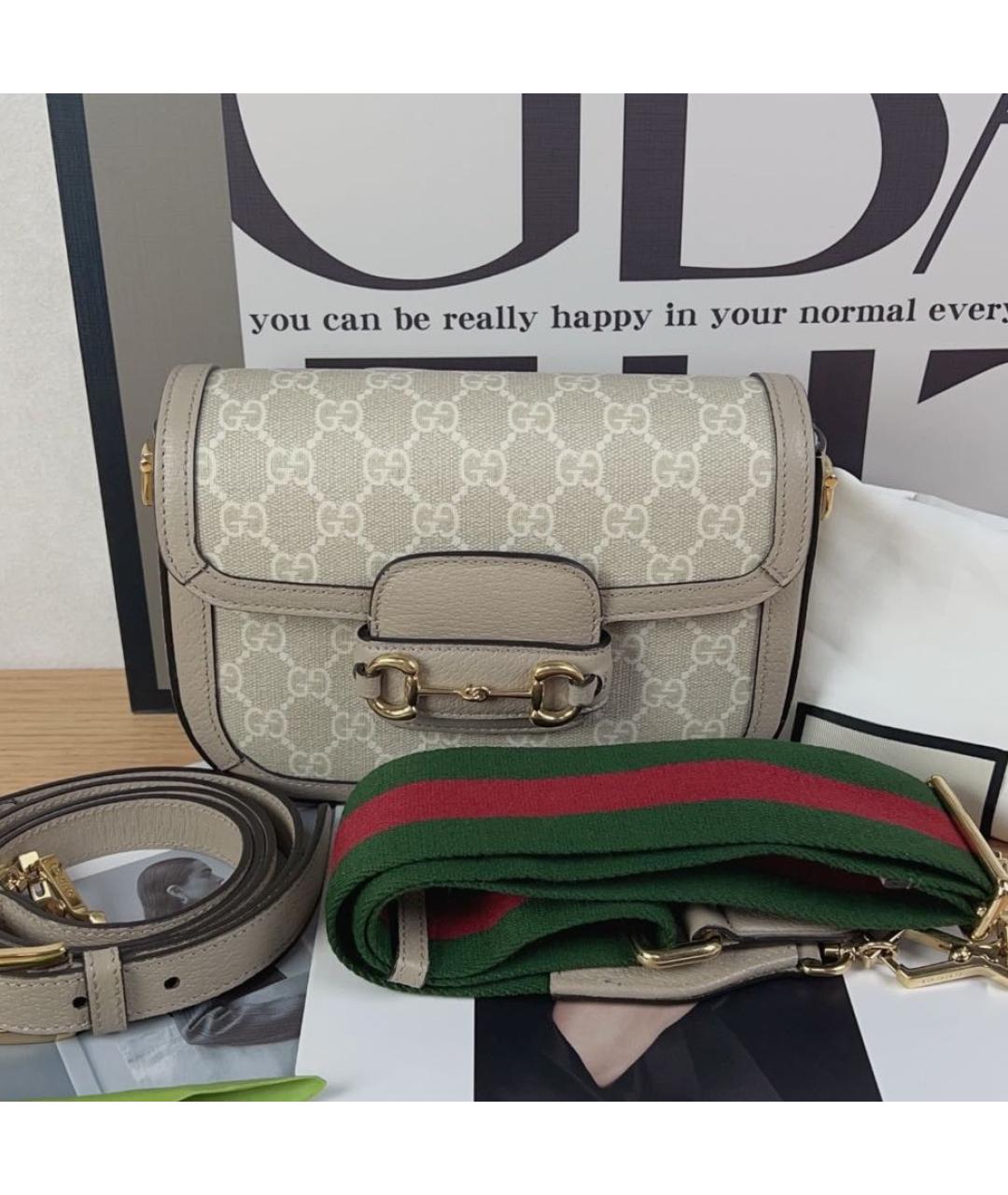 GUCCI Бежевая сумка через плечо, фото 2