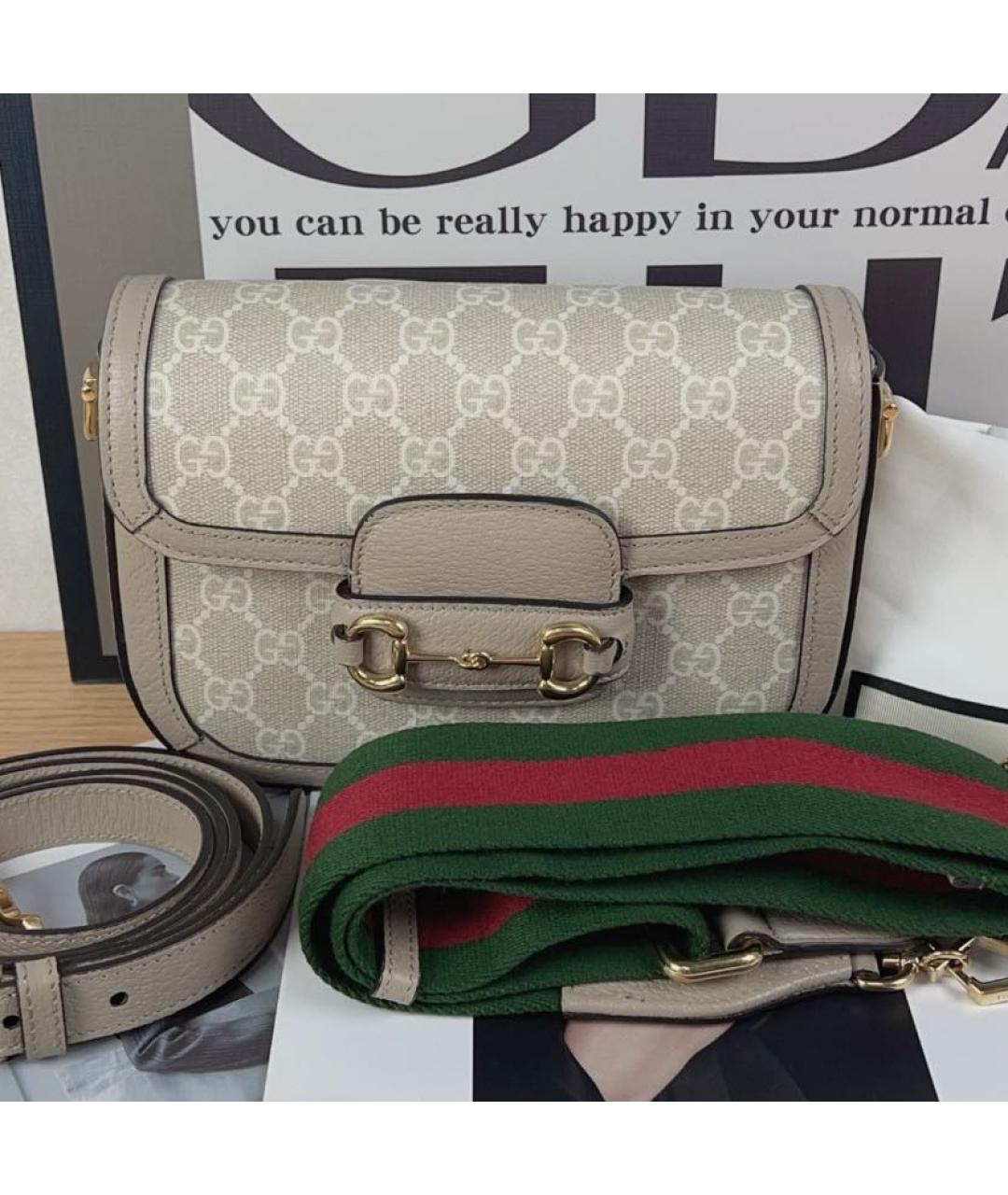 GUCCI Бежевая сумка через плечо, фото 8