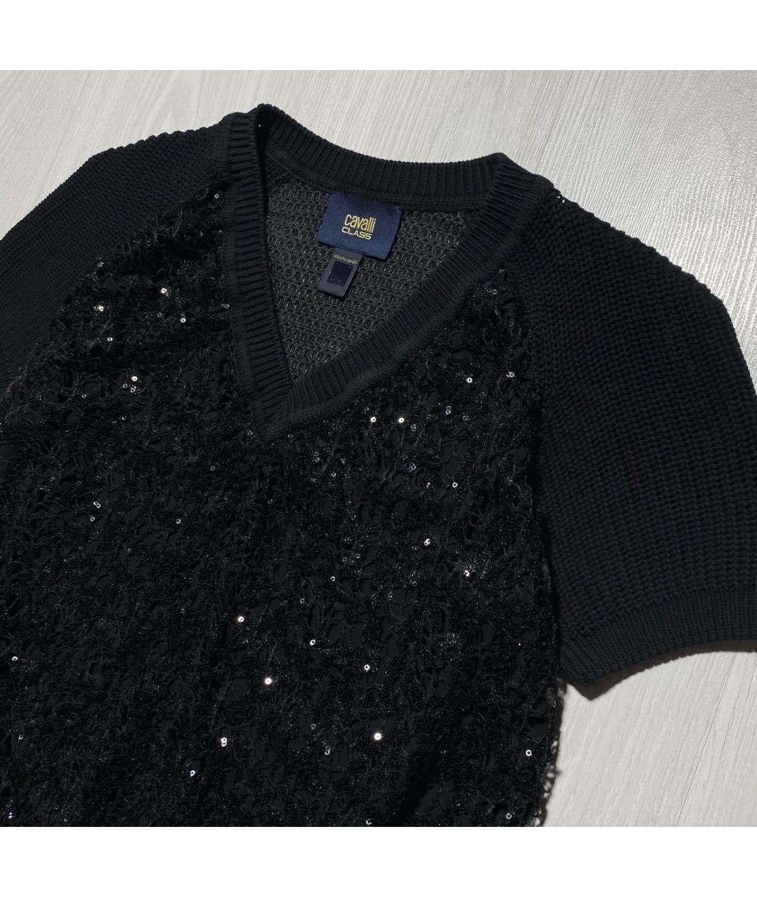 CAVALLI CLASS Черный джемпер / свитер, фото 3