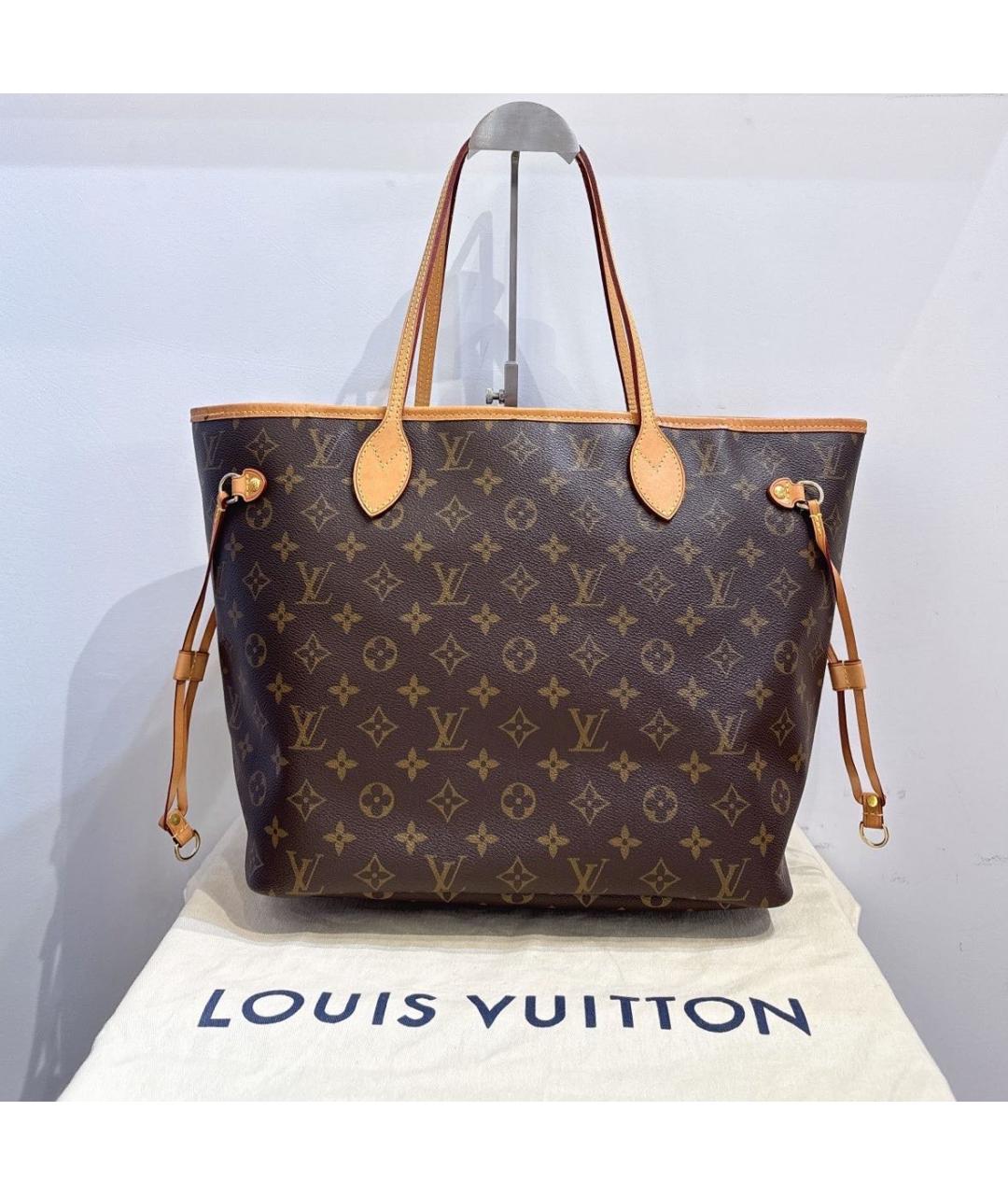LOUIS VUITTON Коричневая сумка через плечо, фото 3