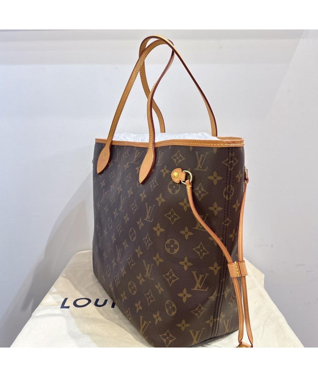 LOUIS VUITTON Коричневая сумка через плечо, фото 5