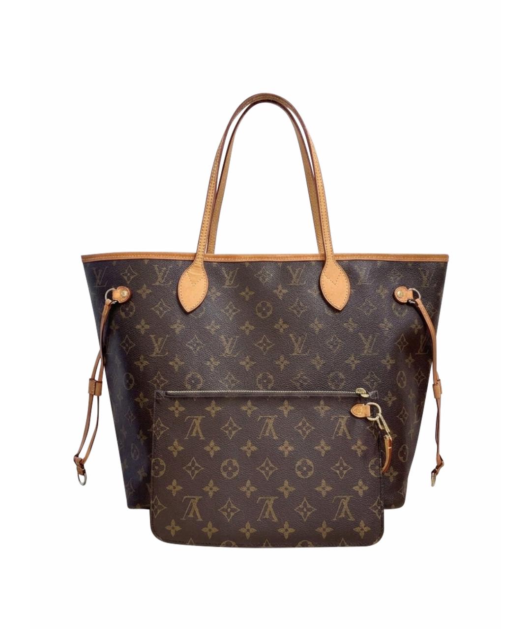 LOUIS VUITTON Коричневая сумка через плечо, фото 1