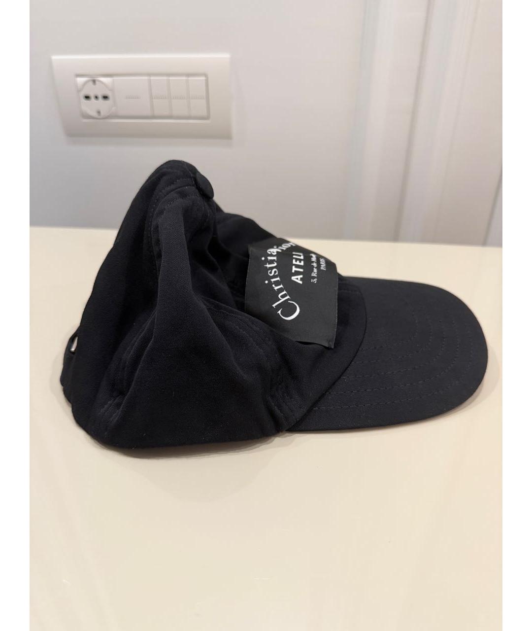 CHRISTIAN DIOR Черная кепка, фото 2