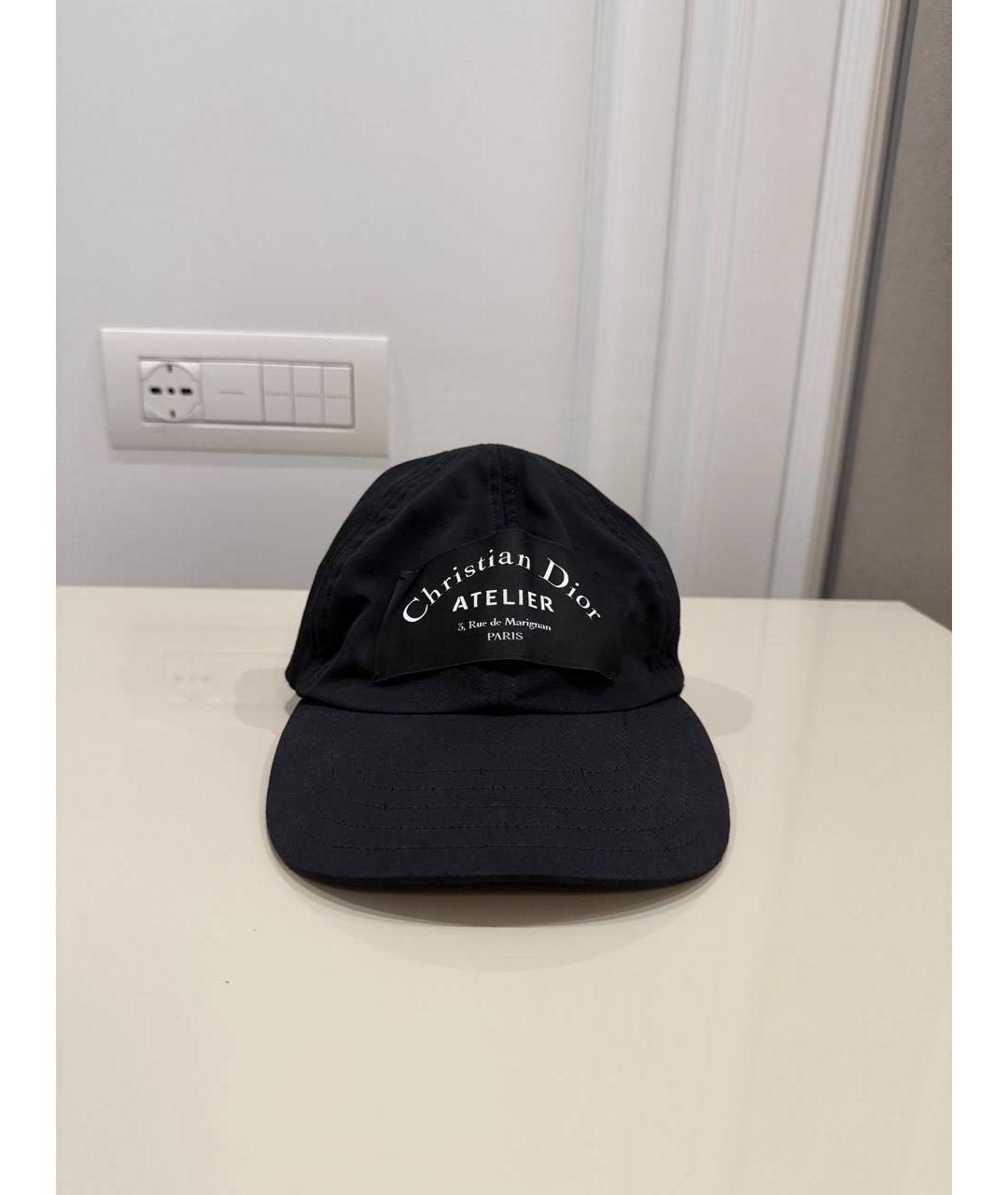 CHRISTIAN DIOR Черная кепка, фото 5