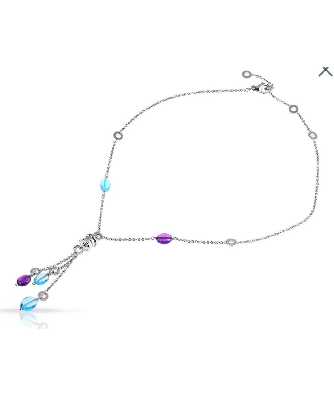 BVLGARI Мульти колье из белого золота, фото 9