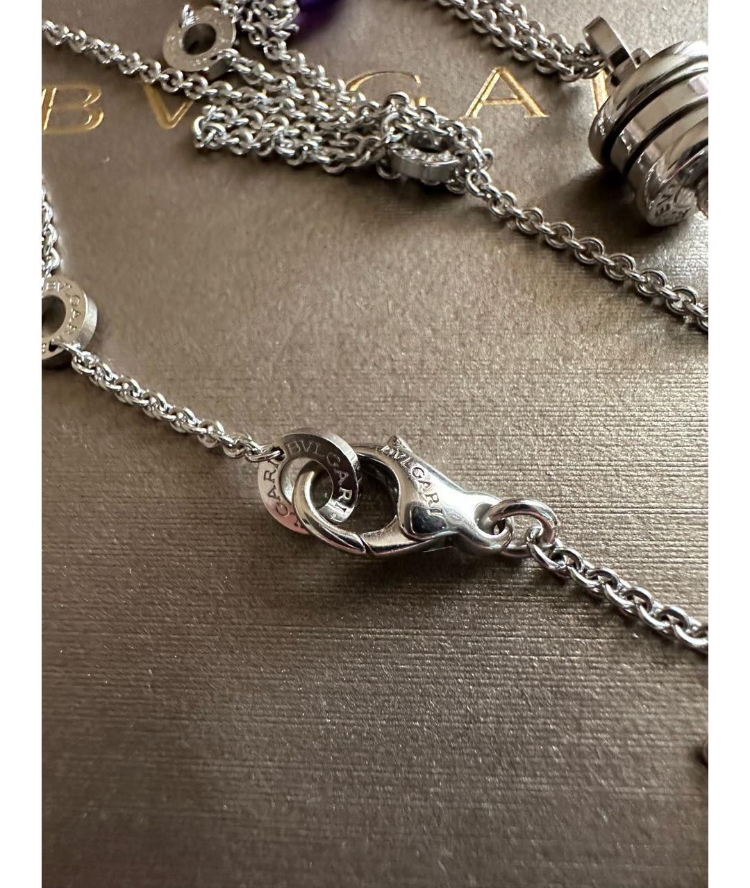 BVLGARI Мульти колье из белого золота, фото 5