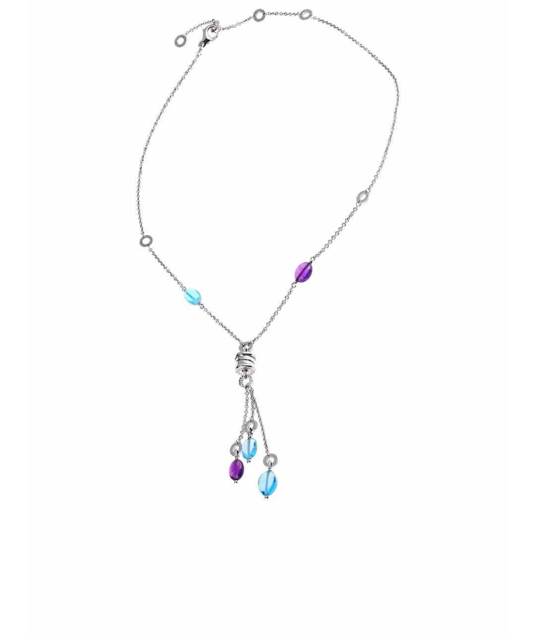 BVLGARI Мульти колье из белого золота, фото 1