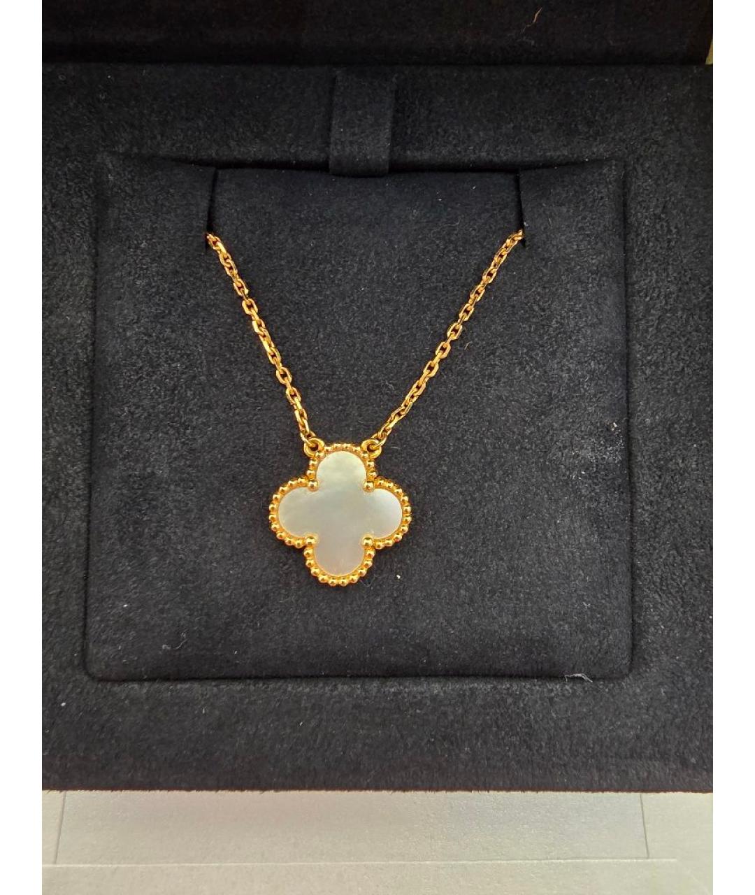 VAN CLEEF & ARPELS Золотое колье из желтого золота, фото 9