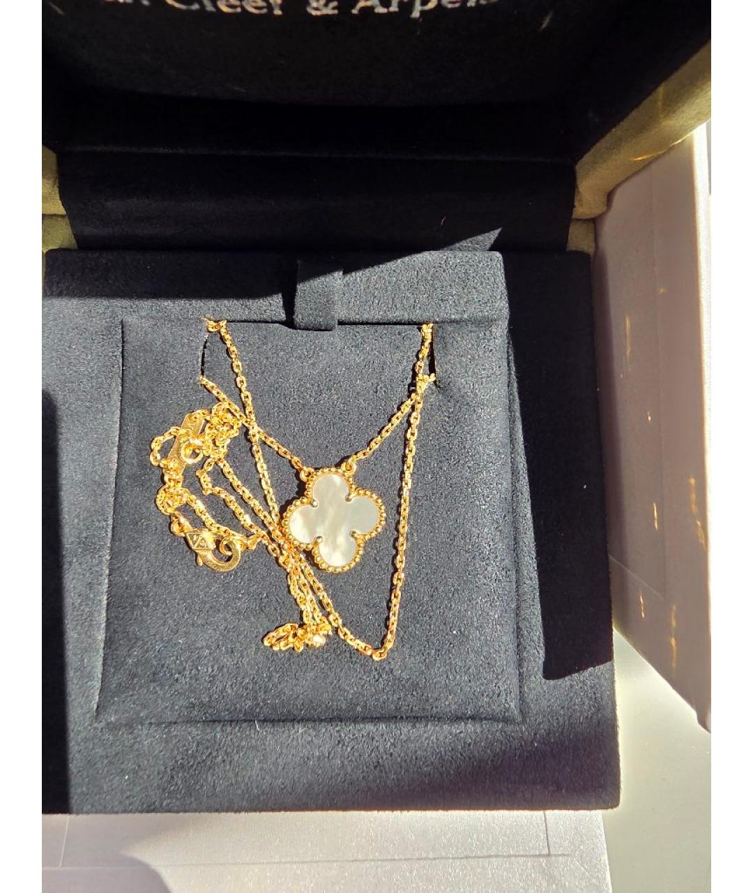 VAN CLEEF & ARPELS Золотое колье из желтого золота, фото 6