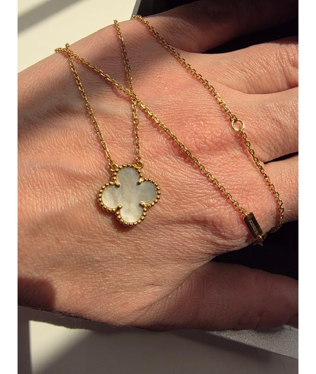 VAN CLEEF & ARPELS Золотое колье из желтого золота, фото 4