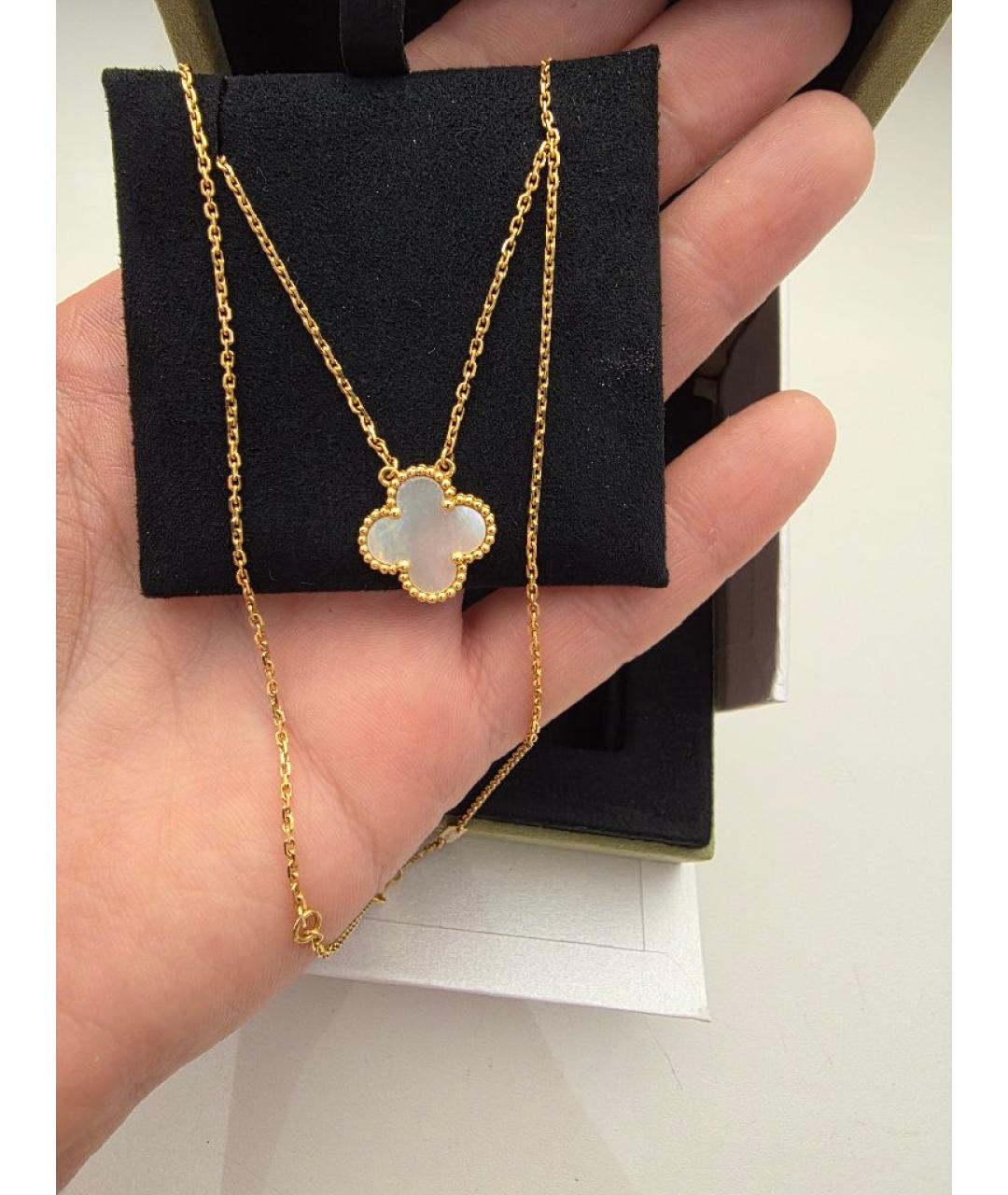 VAN CLEEF & ARPELS Золотое колье из желтого золота, фото 3