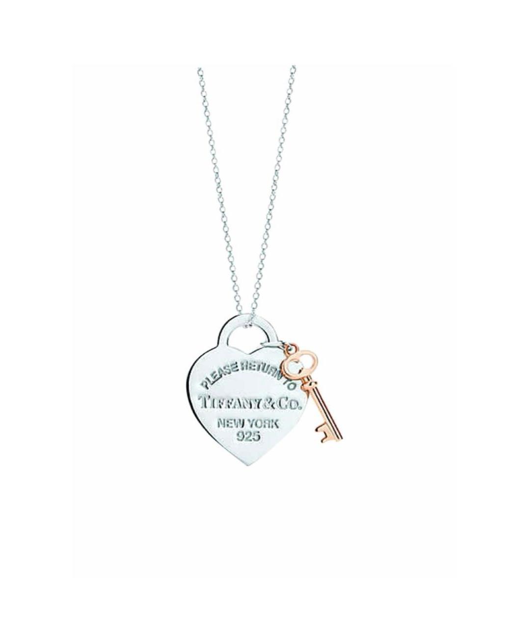 TIFFANY&CO Серебряное серебряное колье, фото 5