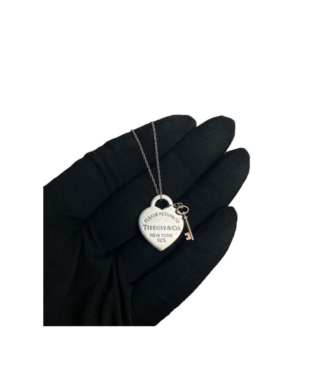 TIFFANY&CO Серебряное серебряное колье, фото 2