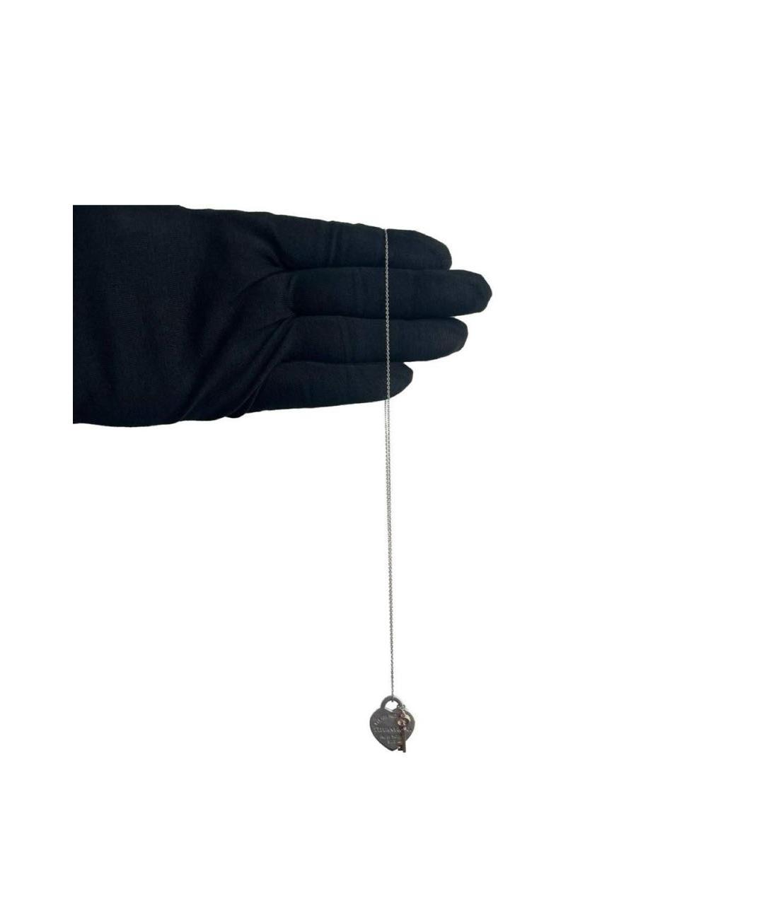 TIFFANY&CO Серебряное серебряное колье, фото 3