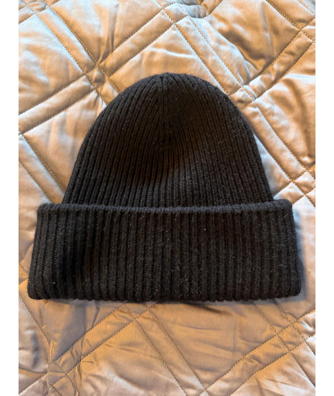 CHANEL Черная шапка, фото 2