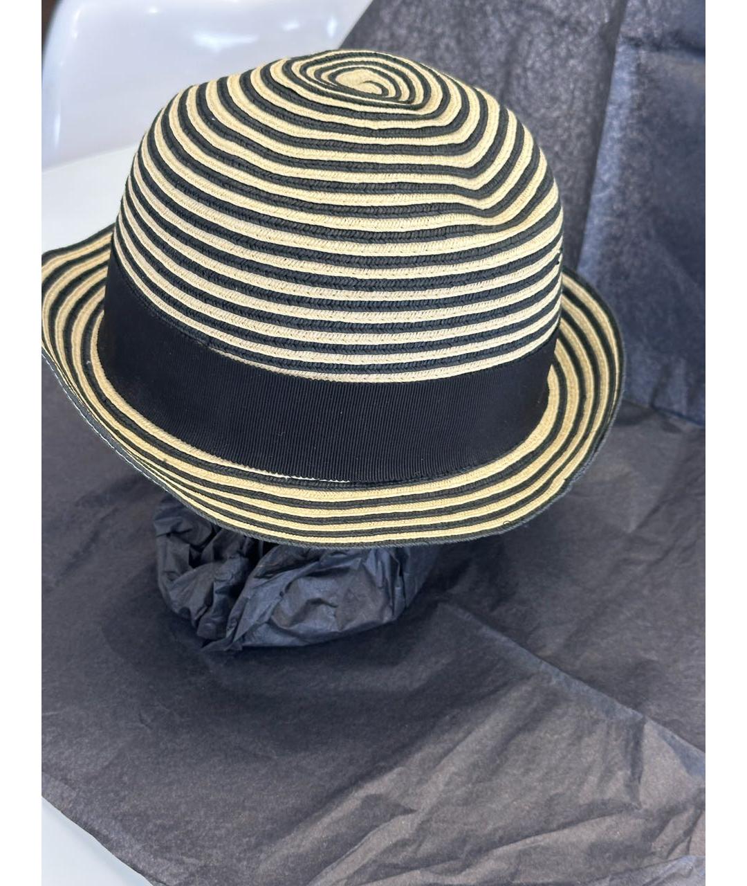 EMPORIO ARMANI Черная шляпа, фото 2