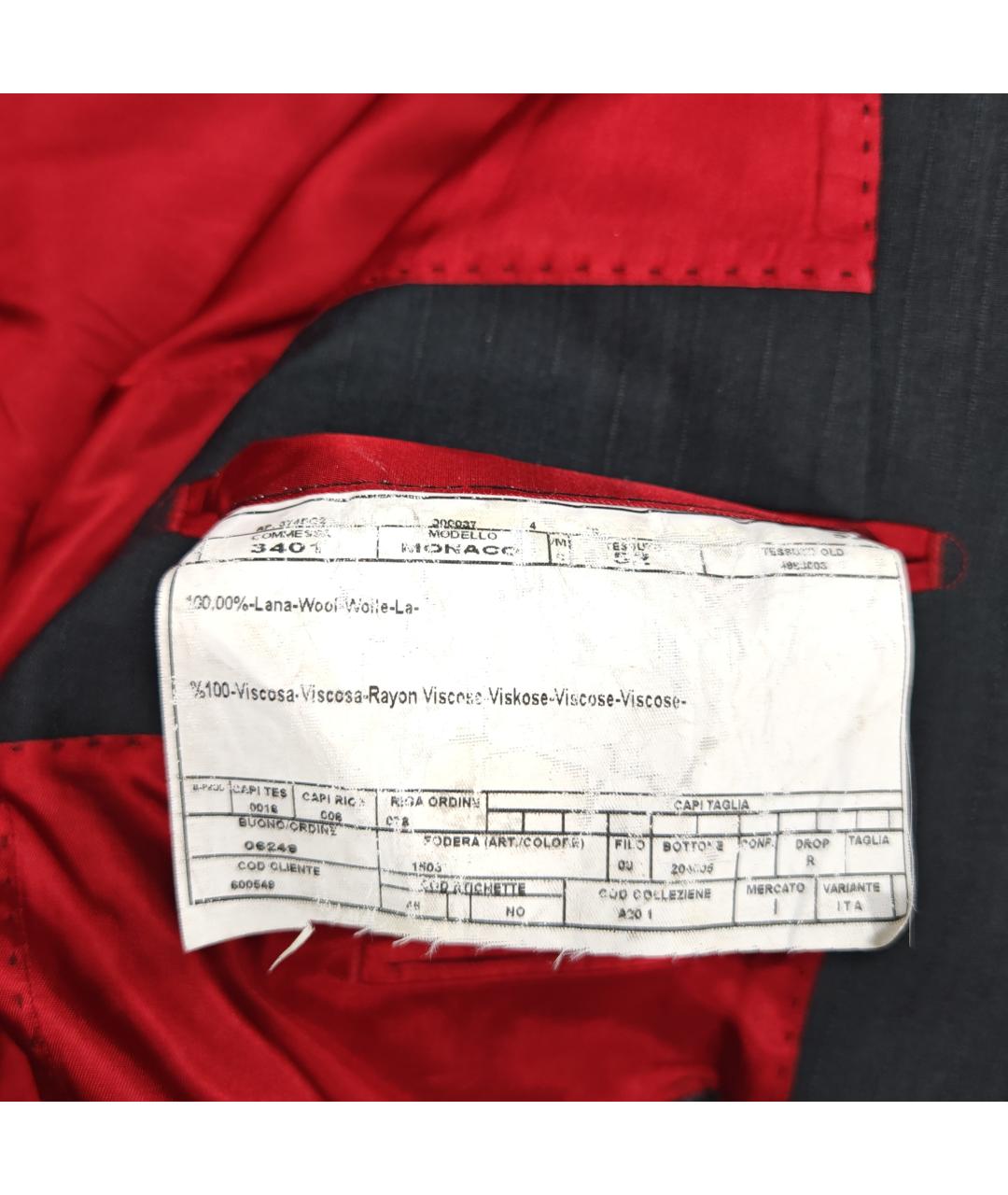 DOLCE&GABBANA Черный шерстяной пиджак, фото 8
