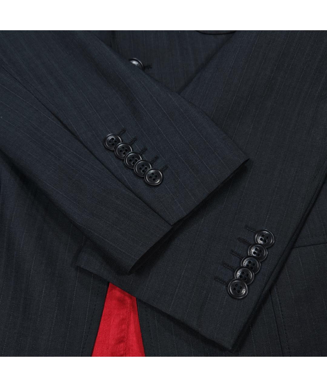 DOLCE&GABBANA Черный шерстяной пиджак, фото 5