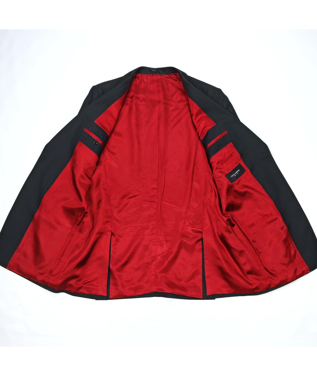 DOLCE&GABBANA Черный шерстяной пиджак, фото 6