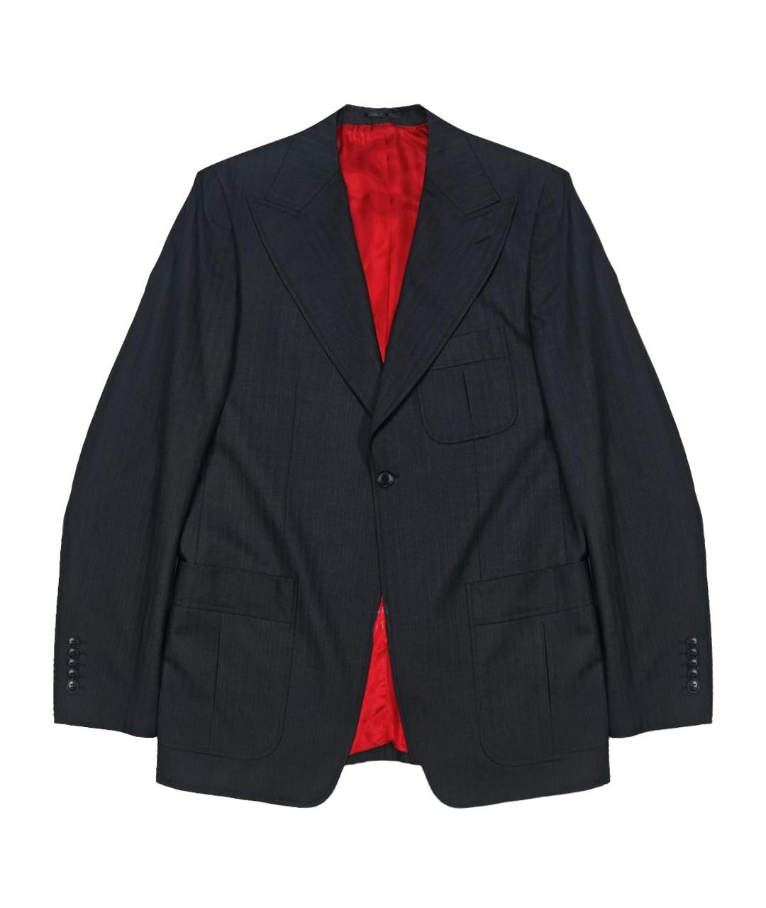 DOLCE&GABBANA Черный шерстяной пиджак, фото 1