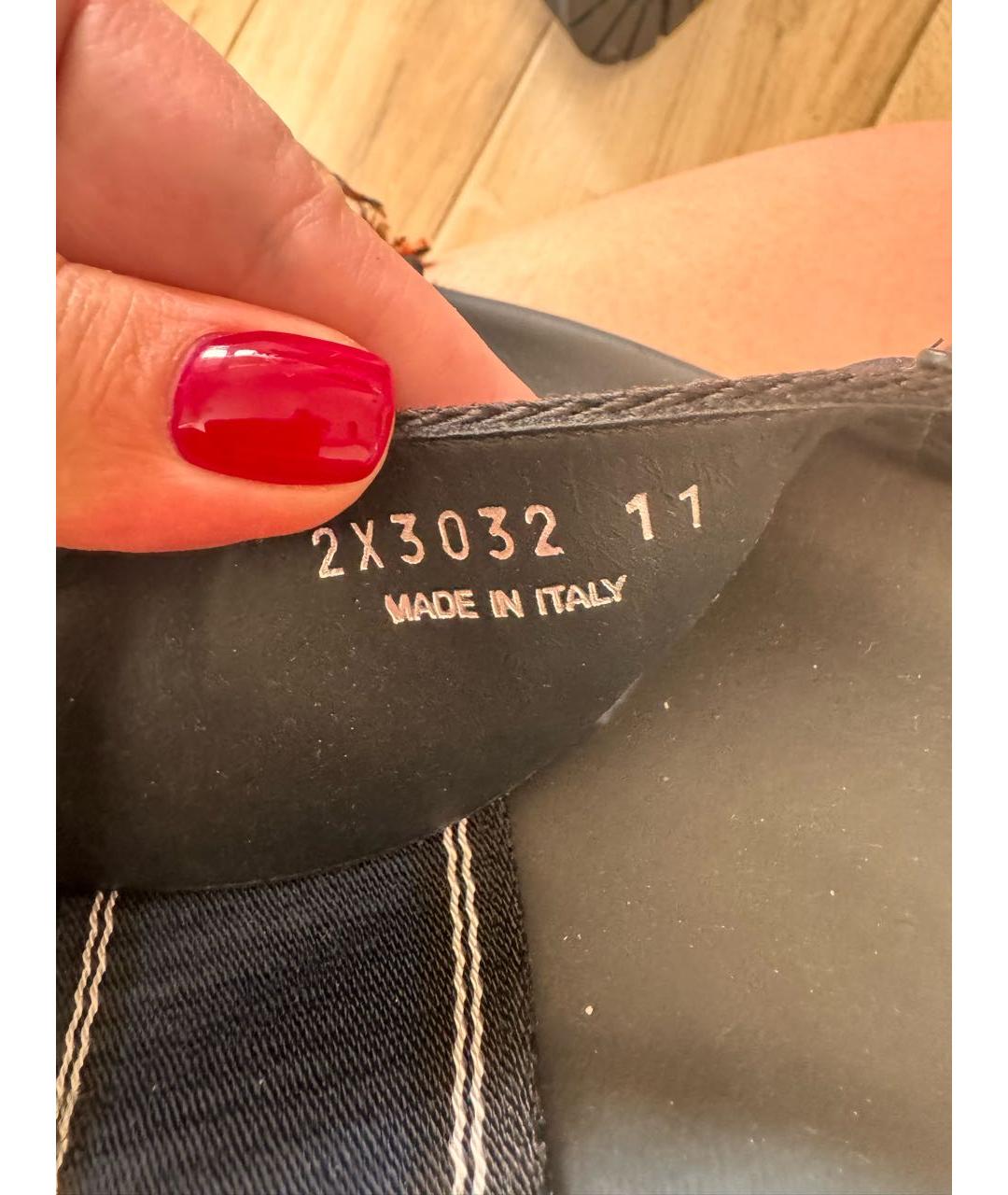 PRADA Черные шлепанцы, фото 4