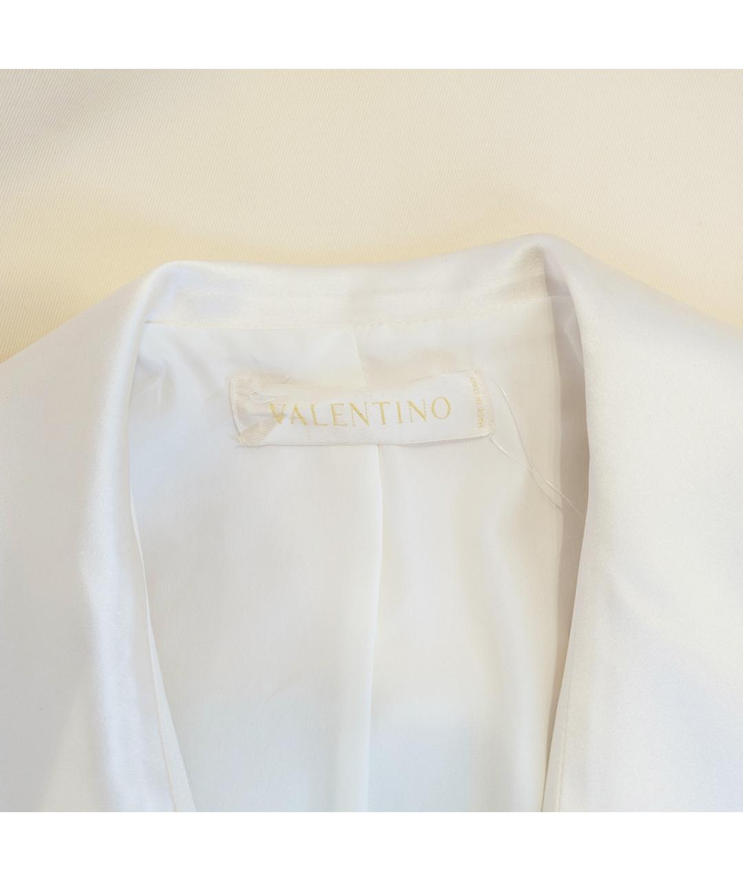 VALENTINO Белый шерстяной жакет/пиджак, фото 3