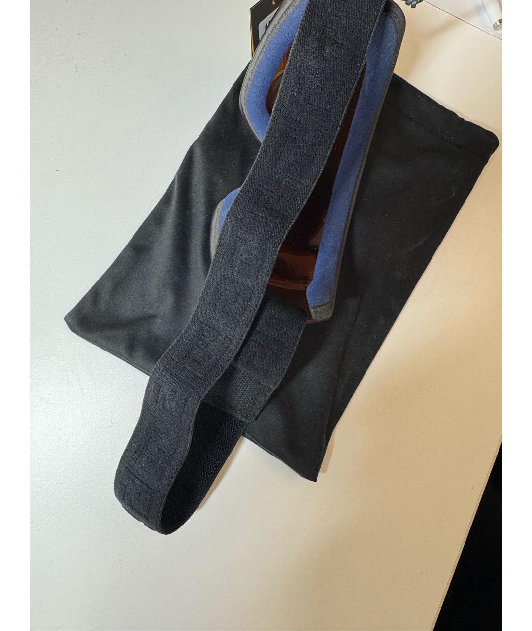 FENDI Фиолетовые пластиковые солнцезащитные очки, фото 4