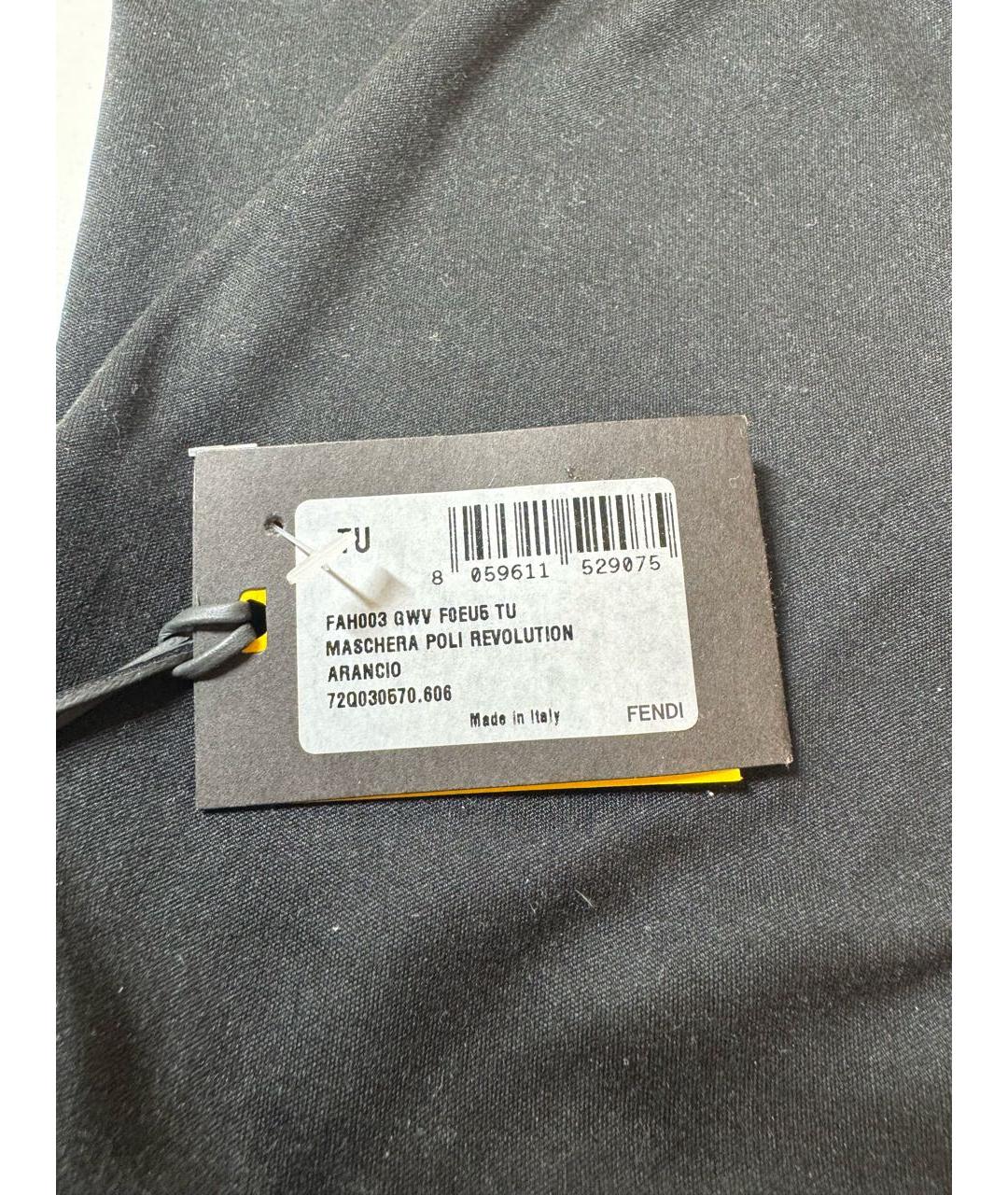 FENDI Фиолетовые пластиковые солнцезащитные очки, фото 5