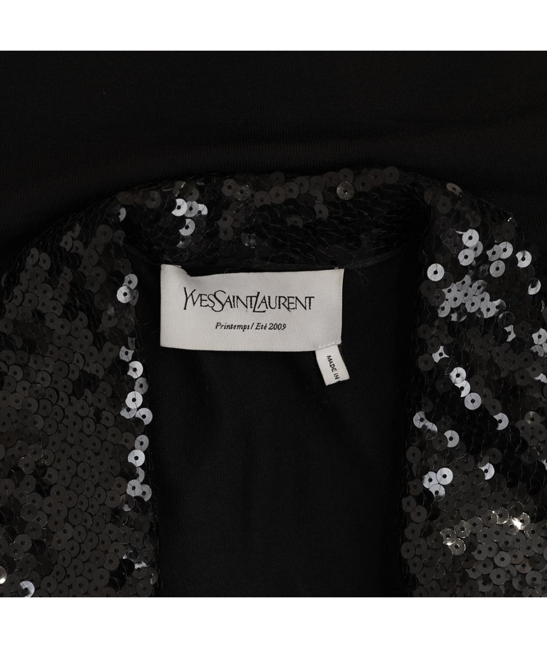 SAINT LAURENT Черный жакет/пиджак, фото 3
