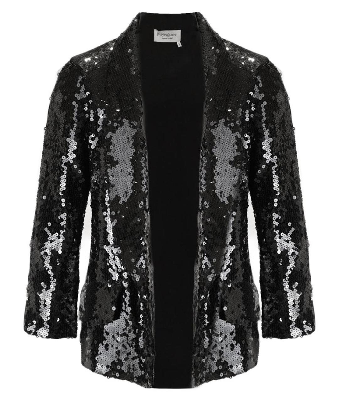 SAINT LAURENT Черный жакет/пиджак, фото 1