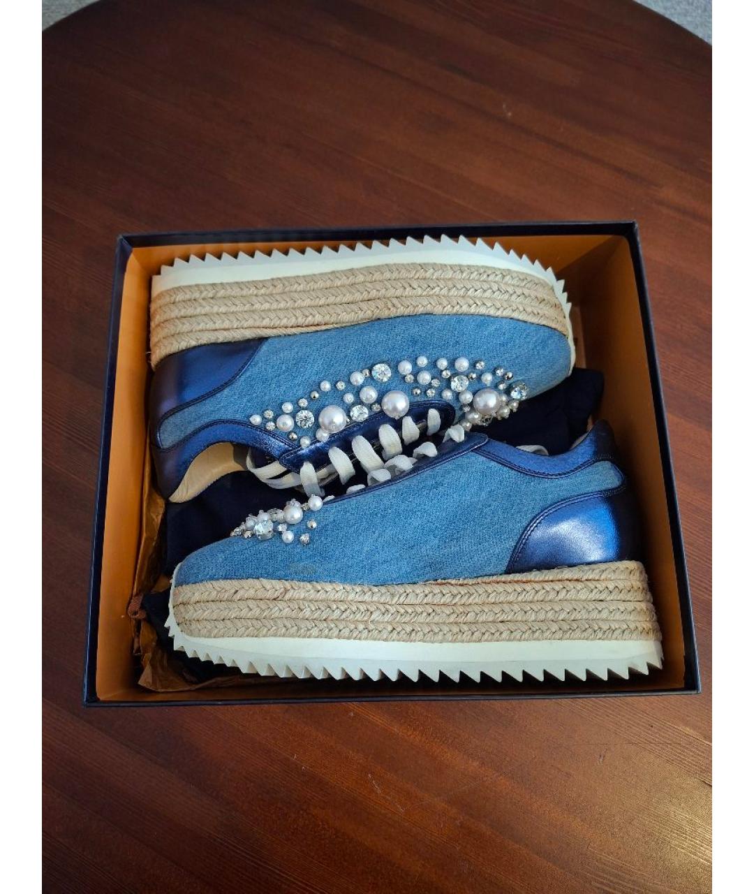 LE SILLA Синие кроссовки, фото 9