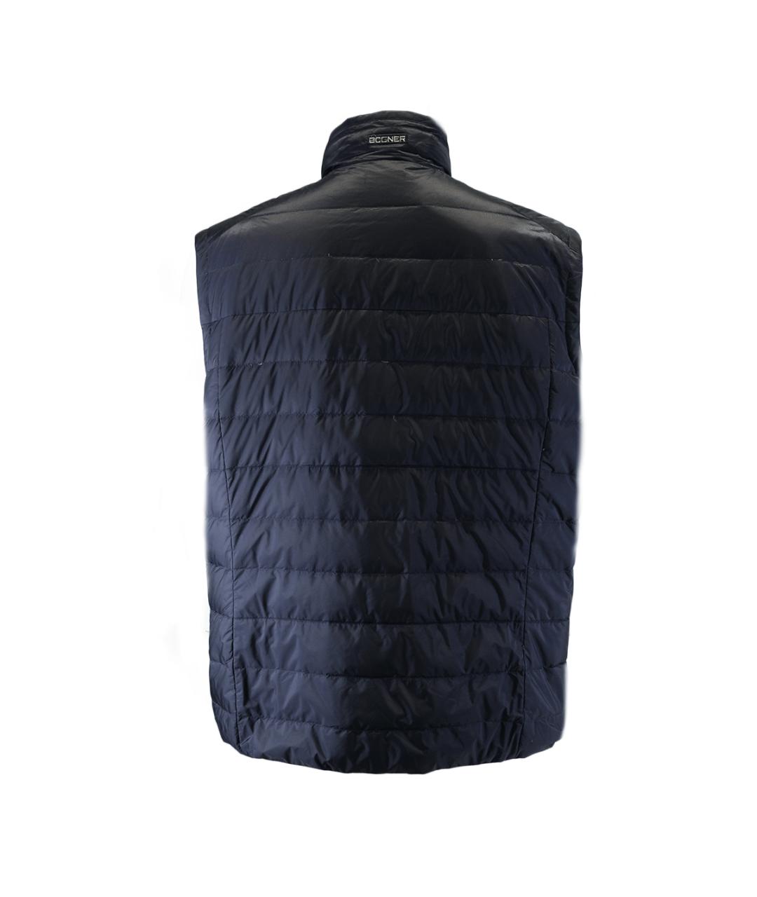 BOGNER Темно-синий полиэстеровый жилет, фото 2