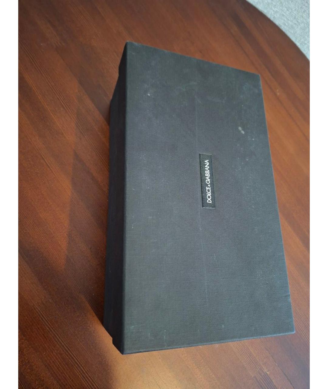 DOLCE&GABBANA Черные туфли из лакированной кожи, фото 8