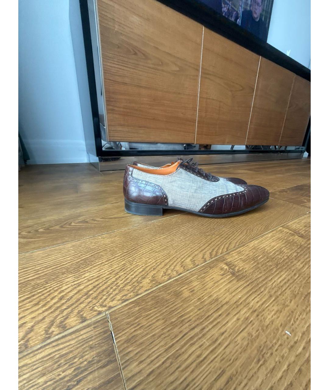 ETRO Коричневые туфли, фото 5