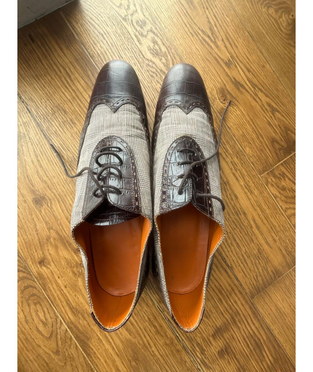 ETRO Коричневые туфли, фото 3