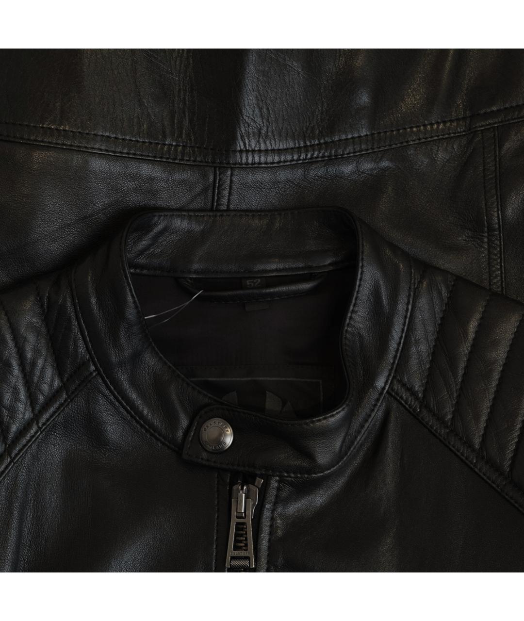 BELSTAFF Черная кожаная куртка, фото 3