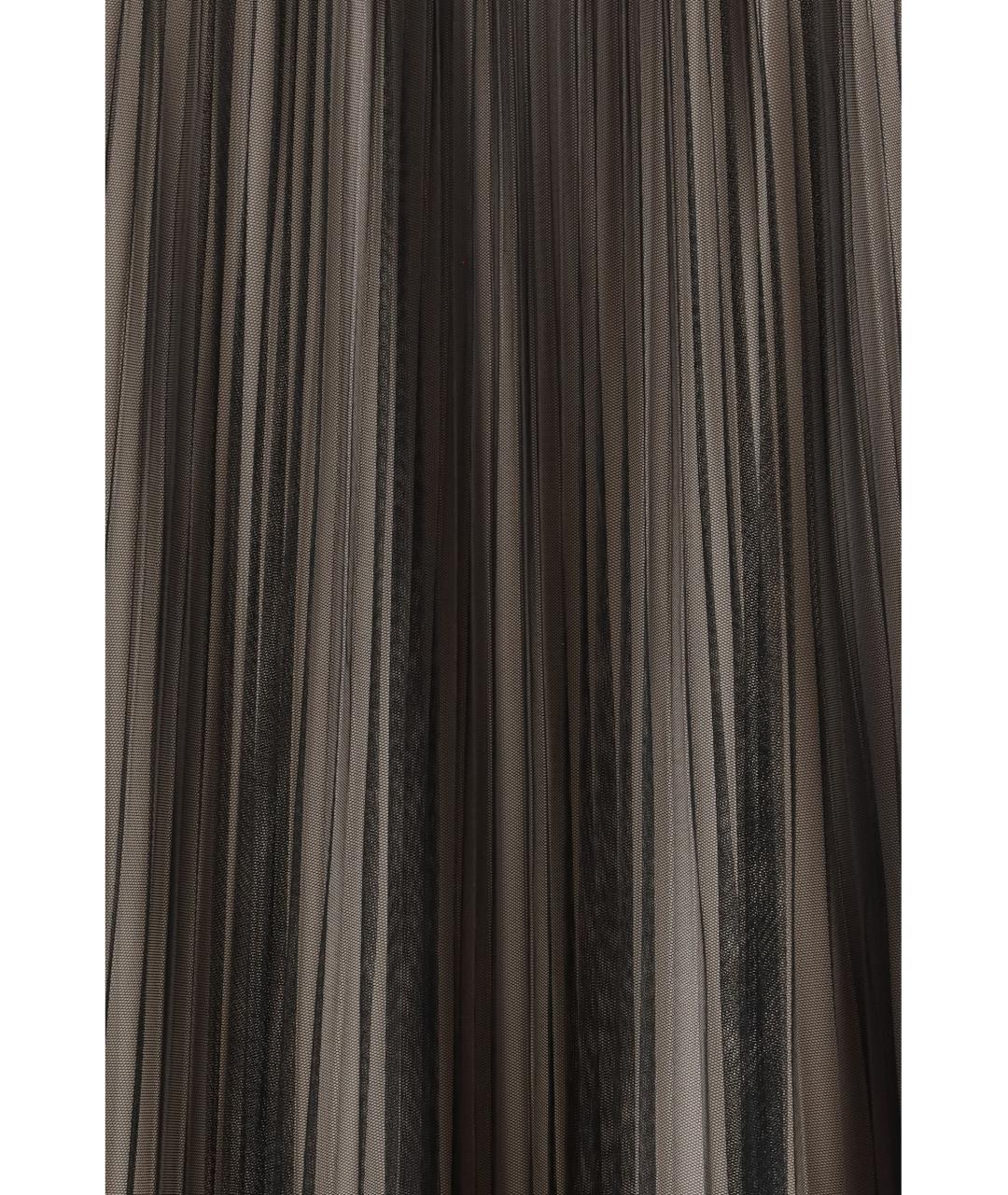 WEEKEND MAX MARA Черная полиэстеровая юбка миди, фото 3